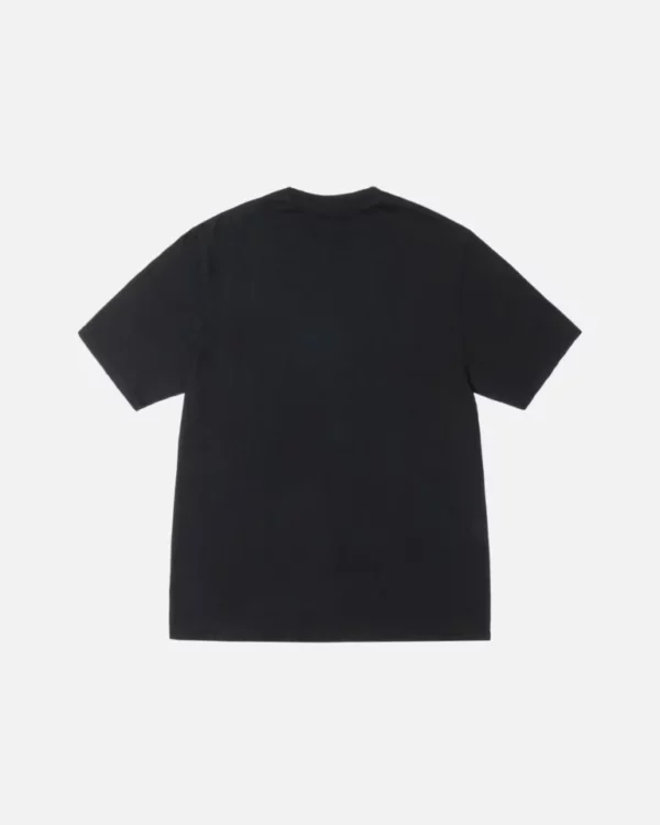 BLACK SMOOTH STOCK TEE PIGMENT DYED
