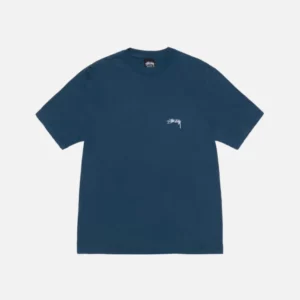 BLUE SMOOTH STOCK TEE PIGMENT DYED